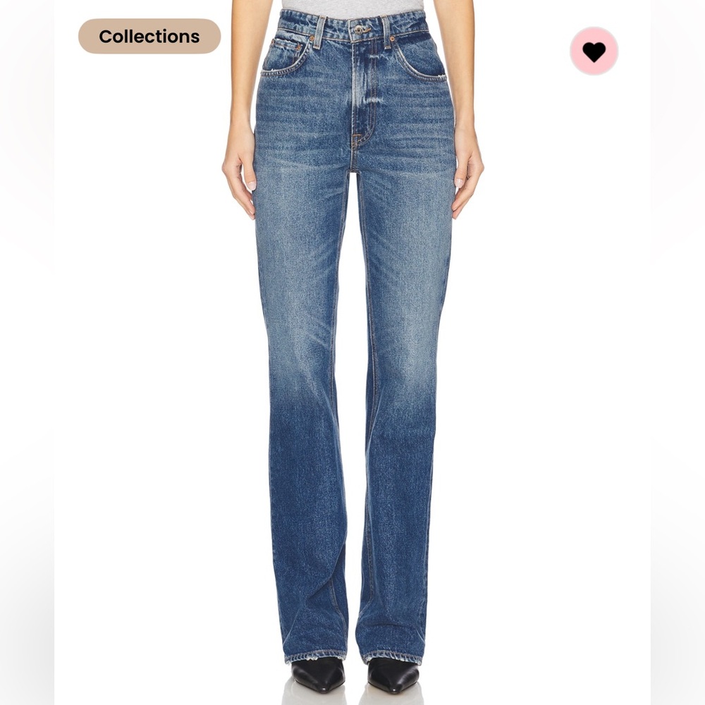 GRLFRND Melanie High-Rise Bootcut Jeans